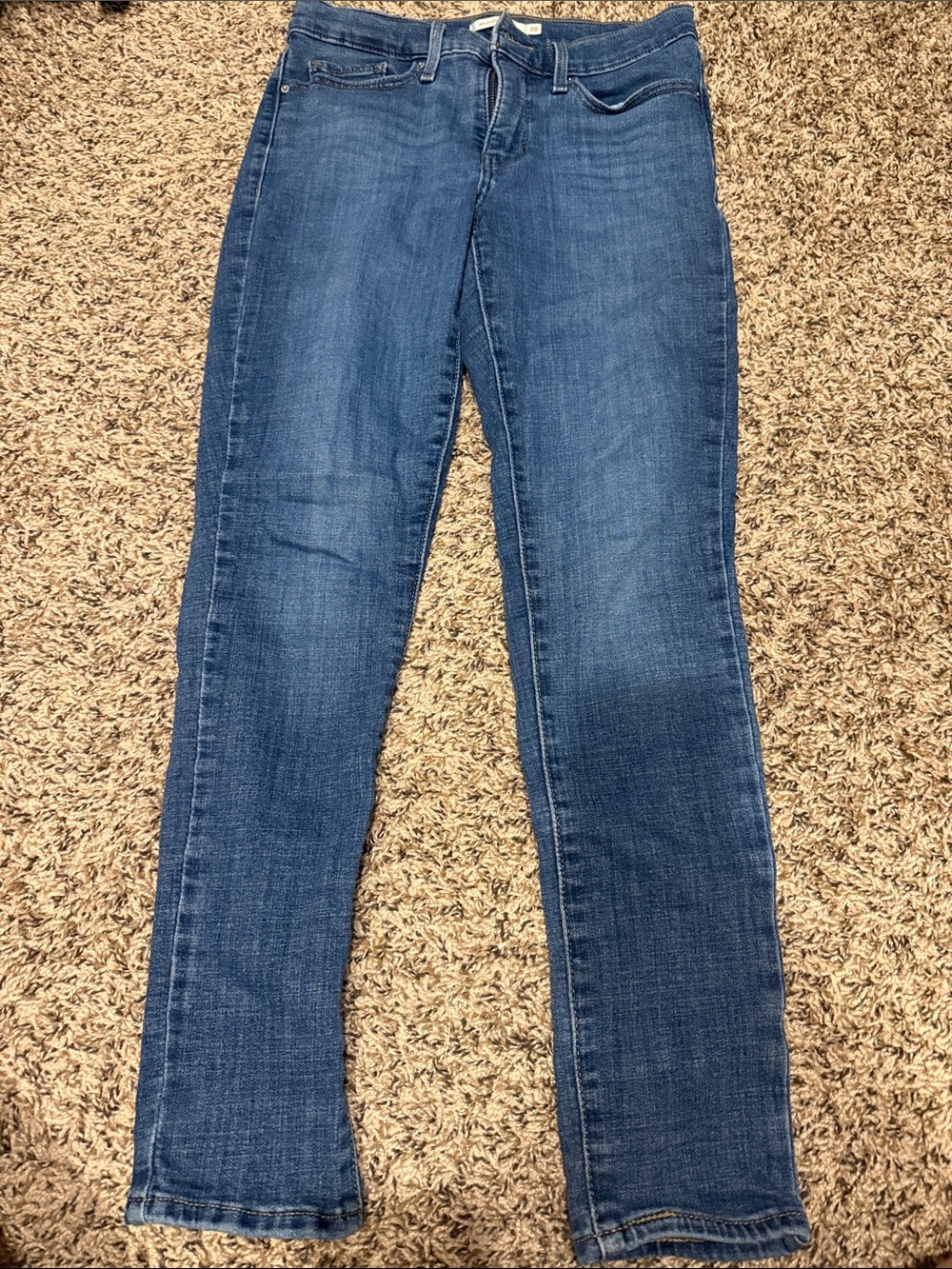 Levi's Blue Straight-Leg Women's Jeans